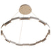 Quorum - 3-23-6 - LED Pendant - Dieter - White