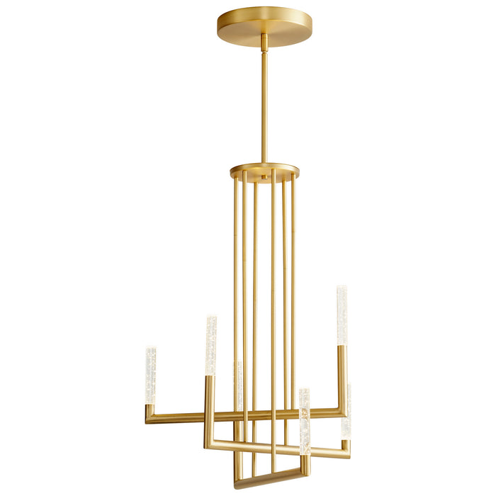 Quorum - 3-24-40 - LED Chandelier - Lustre - Aged Brass