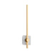 Quorum - 3-50-650 - LED Wall Sconce - Zora - White|Industrial Brass
