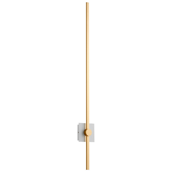 Quorum - 3-52-650 - LED Wall Sconce - Zora - White|Industrial Brass
