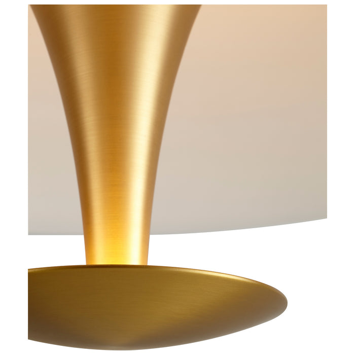 Quorum - 3-647-1540 - LED Pendant - Spacely - Black|Aged Brass