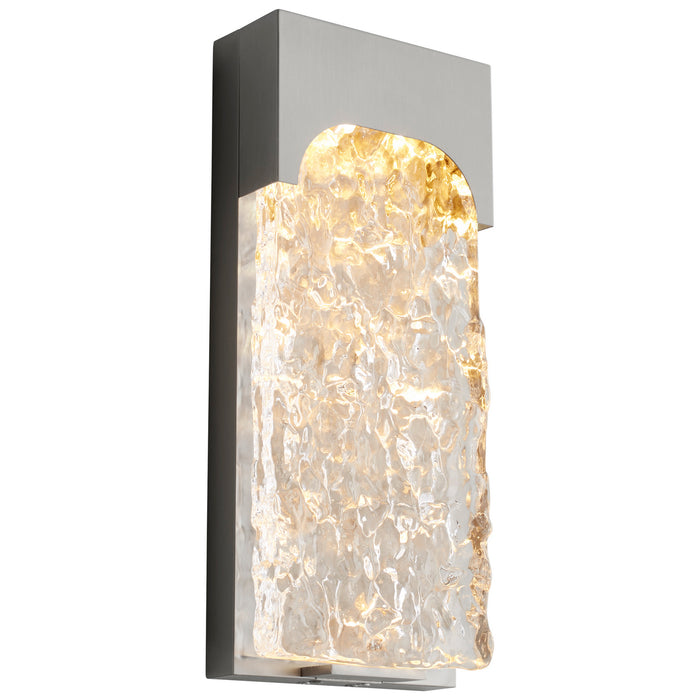 Quorum - 3-725-24 - LED Outdoor Wall Sconce - Nitro - Satin Nickel