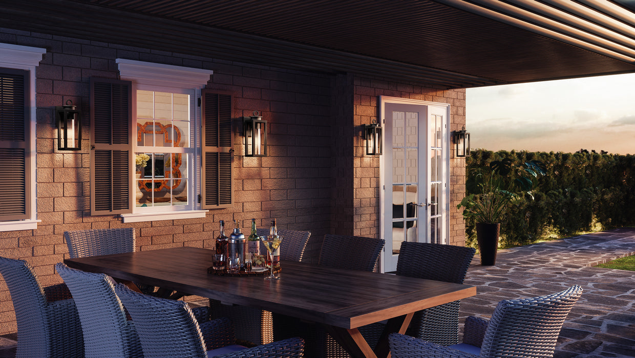 Quoizel - DGL8405MBK - One Light Outdoor Wall Mount - Donegal - Matte Black