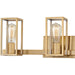 Quoizel - LGN8724WS - Three Light Bath - Leighton - Weathered Brass