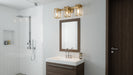 Quoizel - LGN8724WS - Three Light Bath - Leighton - Weathered Brass