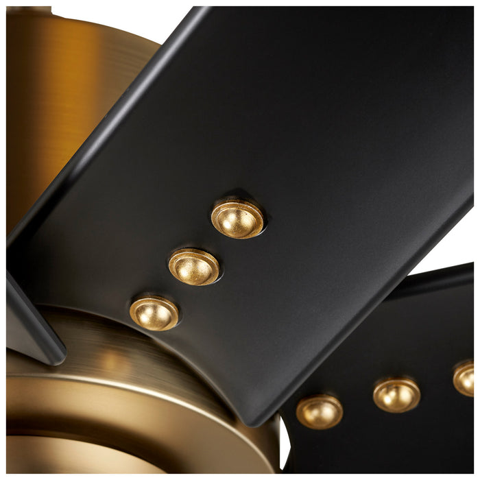 Quorum - 3-112-40 - 56"Ceiling Fan - Fleet - Aged Brass