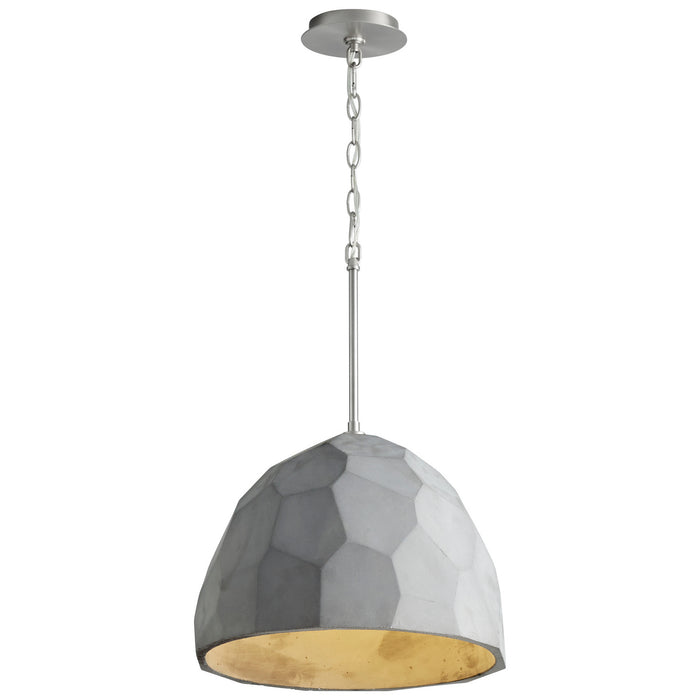 Quorum - 3-663-1624 - LED Pendant - Maria - Grey|Satin Nickel