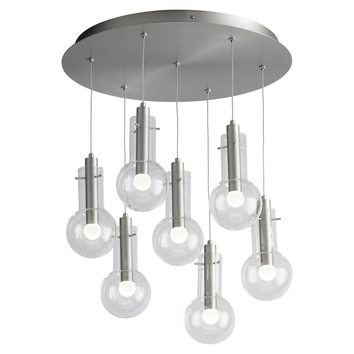 Quorum - 3-674-24 - LED Pendant - Primo - Satin Nickel