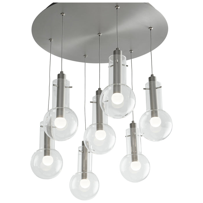 Quorum - 3-674-24 - LED Pendant - Primo - Satin Nickel