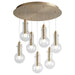 Quorum - 3-674-40 - LED Pendant - Primo - Aged Brass