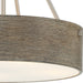 Designers Fountain - D228M-16P-BN - Three Light Pendant - Erba - Brushed Nickel