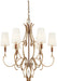 Metropolitan - N6557-690 - Six Light Chandelier - Magnolia Manor - Pale Gold With Distressed Bronze