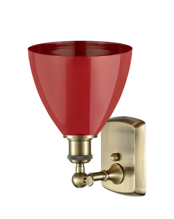 Innovations - 516-1W-AB-MBD-75-RD - One Light Wall Sconce - Ballston - Antique Brass
