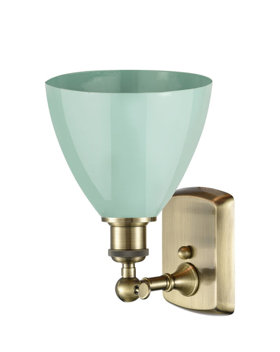 Innovations - 516-1W-AB-MBD-75-SF - One Light Wall Sconce - Ballston - Antique Brass