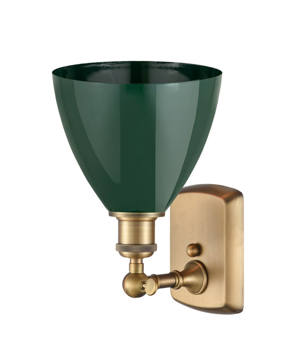 Innovations - 516-1W-BB-MBD-75-GR - One Light Wall Sconce - Ballston - Brushed Brass