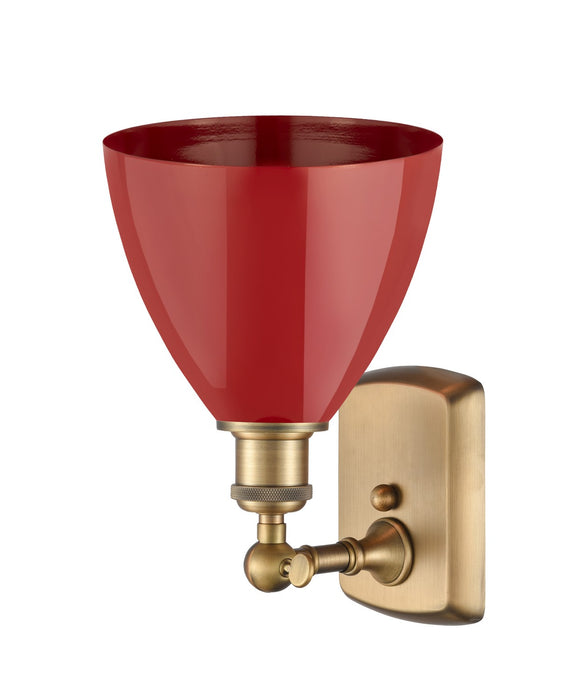 Innovations - 516-1W-BB-MBD-75-RD - One Light Wall Sconce - Ballston - Brushed Brass