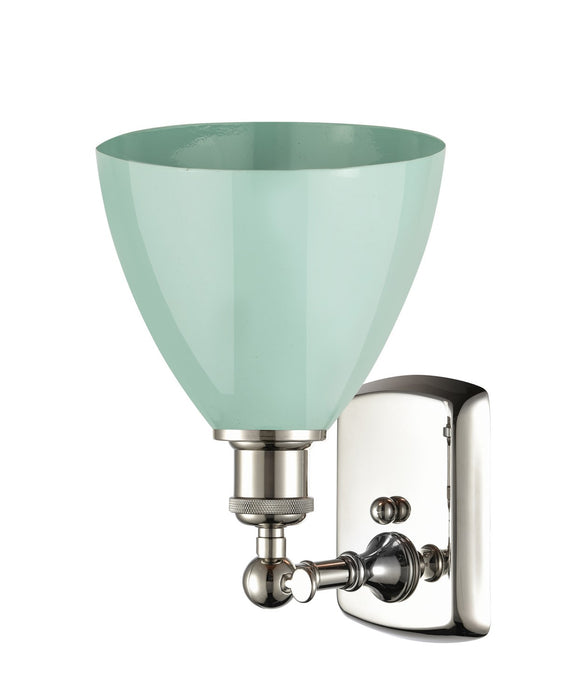 Innovations - 516-1W-PN-MBD-75-SF - One Light Wall Sconce - Ballston - Polished Nickel