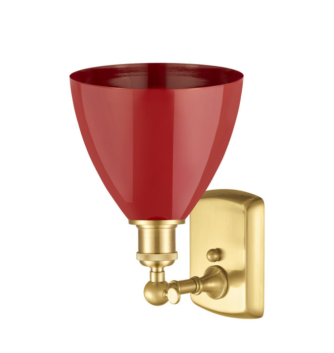 Innovations - 516-1W-SG-MBD-75-RD - One Light Wall Sconce - Ballston - Satin Gold