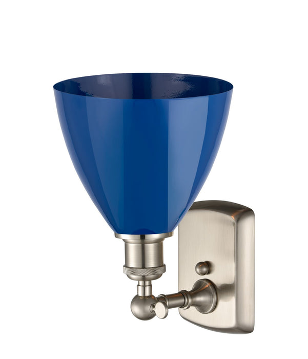 Innovations - 516-1W-SN-MBD-75-BL - One Light Wall Sconce - Ballston - Brushed Satin Nickel