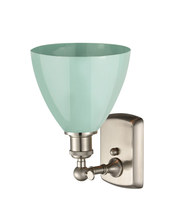Innovations - 516-1W-SN-MBD-75-SF - One Light Wall Sconce - Ballston - Brushed Satin Nickel