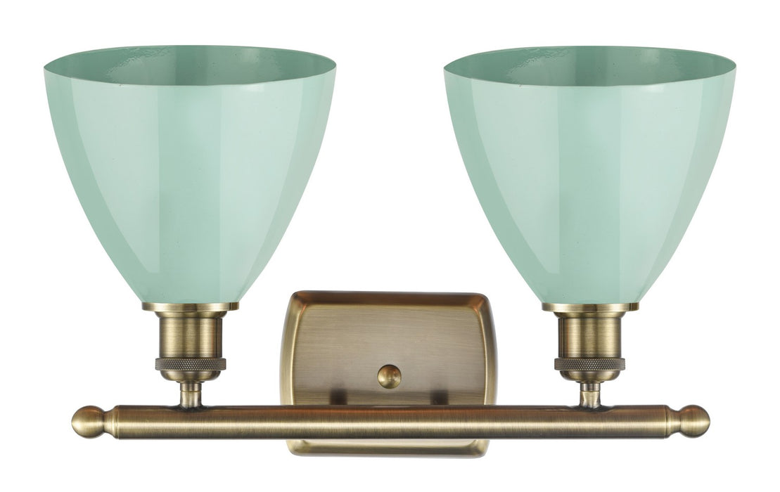 Innovations - 516-2W-AB-MBD-75-SF - Two Light Bath Vanity - Ballston - Antique Brass