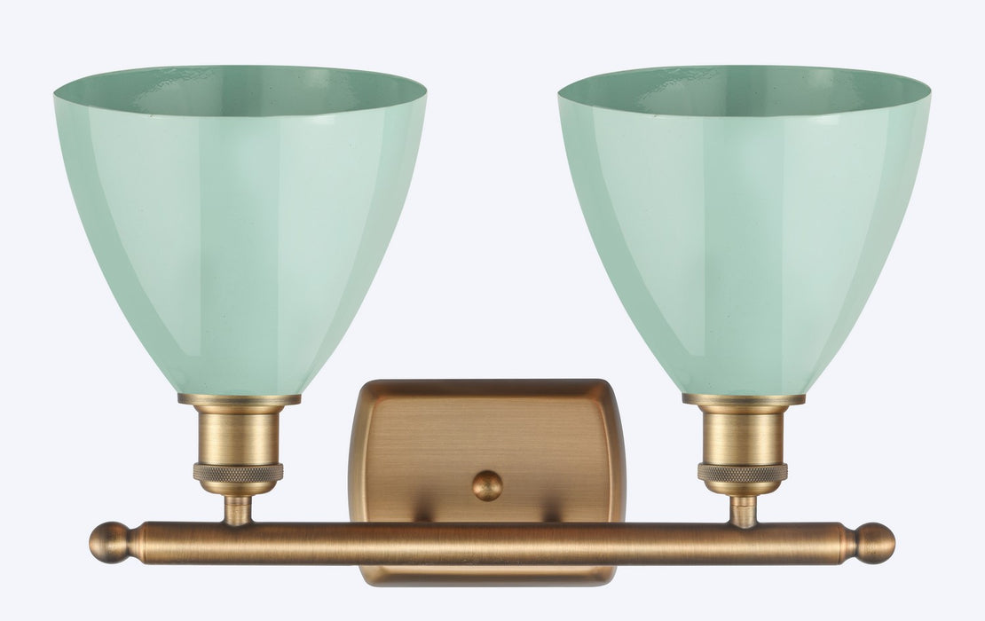 Innovations - 516-2W-BB-MBD-75-SF - Two Light Bath Vanity - Ballston - Brushed Brass