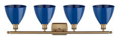 Innovations - 516-4W-BB-MBD-75-BL - Four Light Bath Vanity - Ballston - Brushed Brass