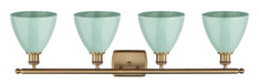 Innovations - 516-4W-BB-MBD-75-SF - Four Light Bath Vanity - Ballston - Brushed Brass