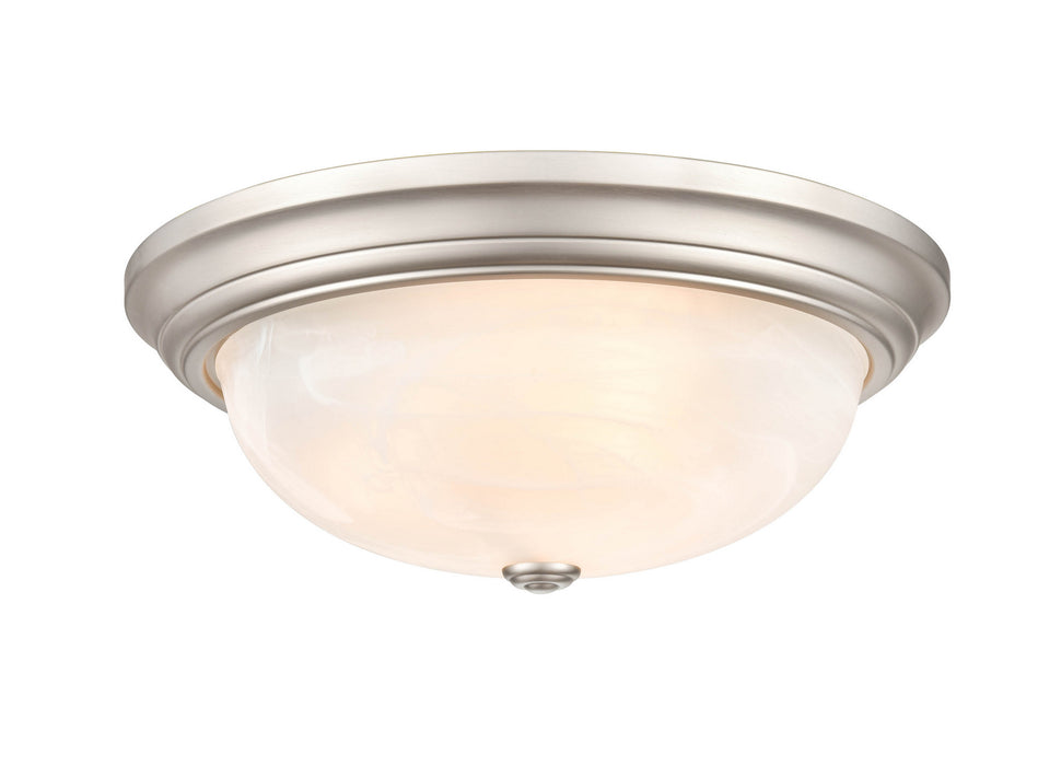 Millennium - 4605-SN - Three Light Flushmount - Satin Nickel