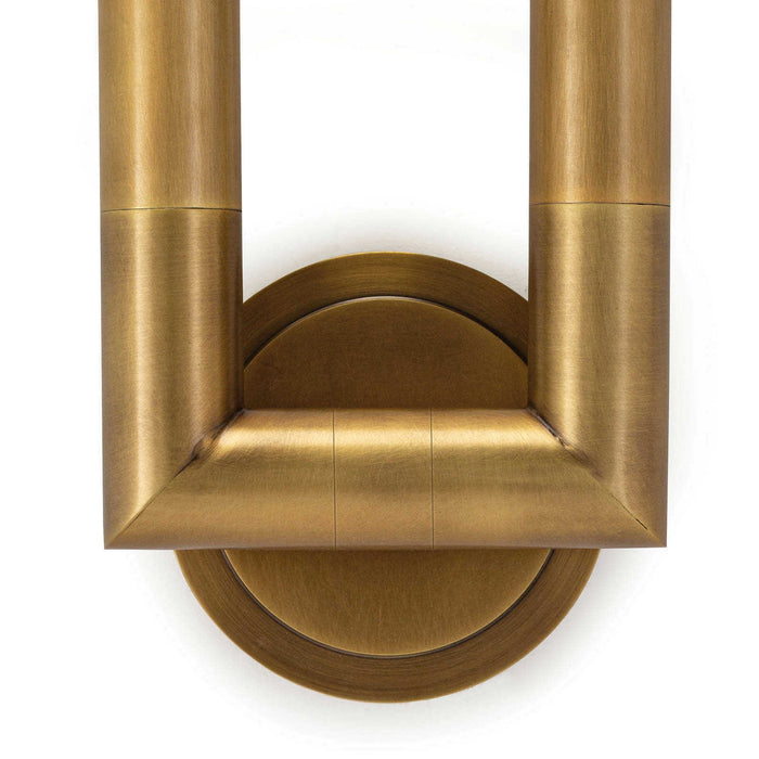 Regina Andrew - 15-1146NB - Two Light Wall Sconce - Wolfe - Natural Brass