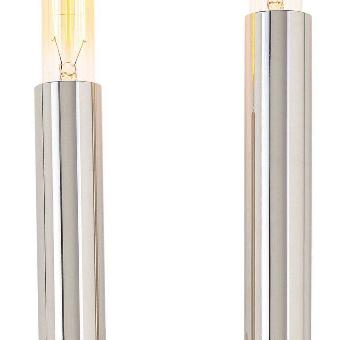 Regina Andrew - 15-1146PN - Two Light Wall Sconce - Wolfe - Polished Nickel