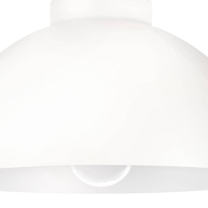 Regina Andrew - 17-1025WT - One Light Flush Mount - Peridot - White