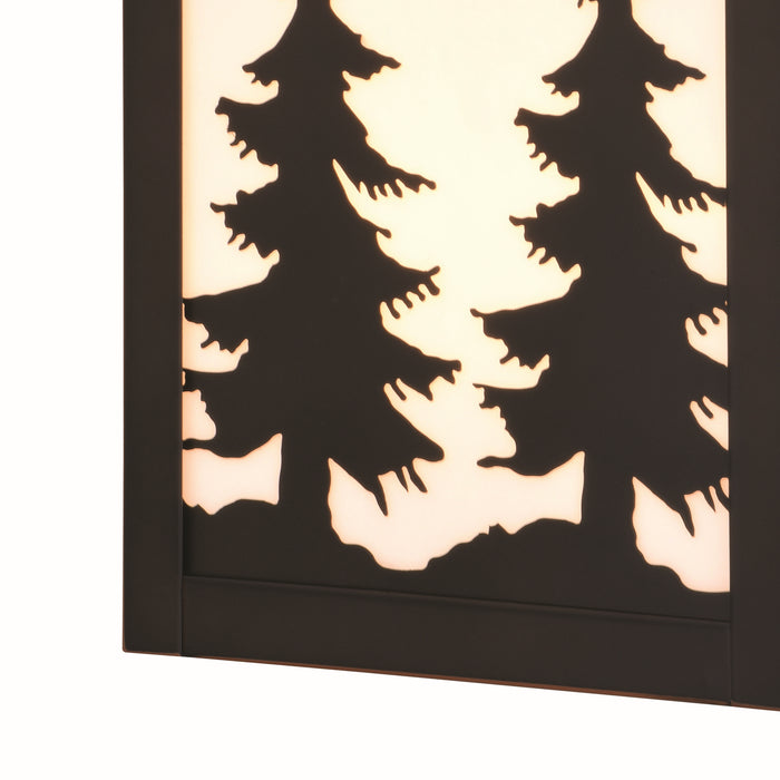 Vaxcel - T0596 - One Light Outdoor Motion Sensor Wall Mount - Yosemite - Burnished Bronze