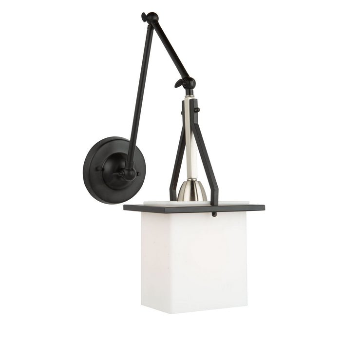Artcraft - AC11240NB - One Light Sconce/Pendant - Brydon - Black and Brushed Nickel