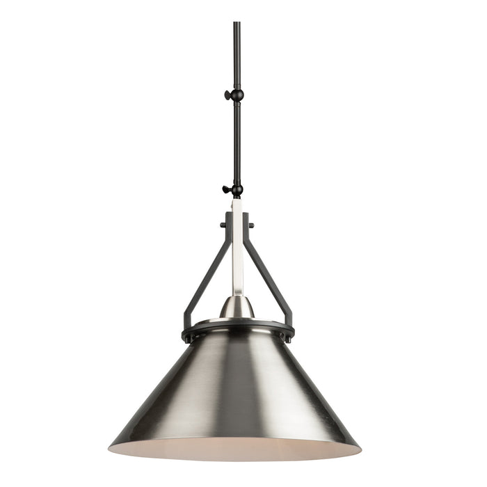 Artcraft - AC11242NB - One Light Sconce/Pendant - Brydon - Black and Brushed Nickel