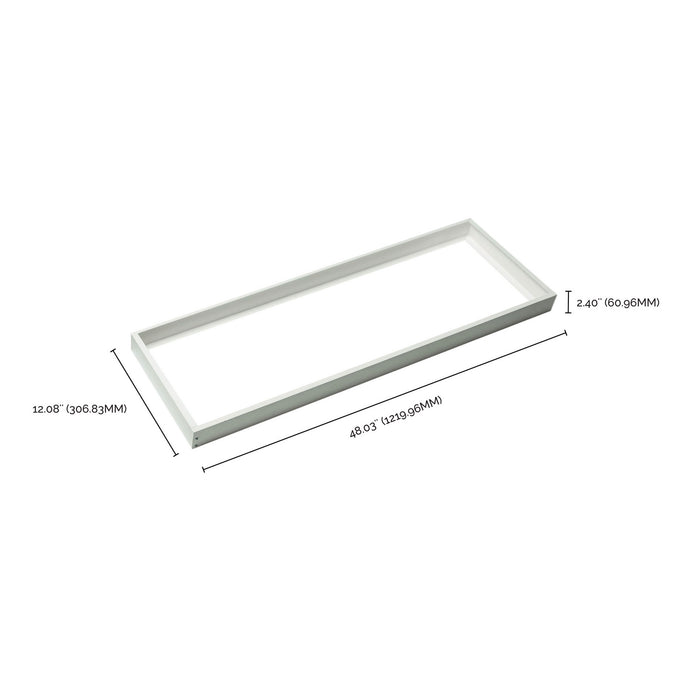Nuvo Lighting - 65-598 - 1X4 Backlit Panel Frame Kit - White
