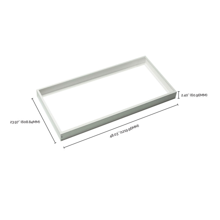 Nuvo Lighting - 65-599 - 2X4 Backlit Panel Frame Kit - White