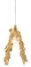 Currey and Company - 9000-0781 - Five Light Chandelier - Aviva Stanoff - Gold Leaf