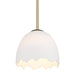 Golden - 6951-S BCB-POR - One Light Pendant - Brinkley - Brushed Champagne Brass