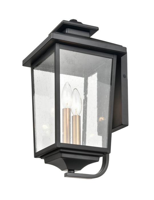 Millennium - 4642-PBK - Two Light Outdoor Hanging Lantern - Eldrick - Powder Coat Black