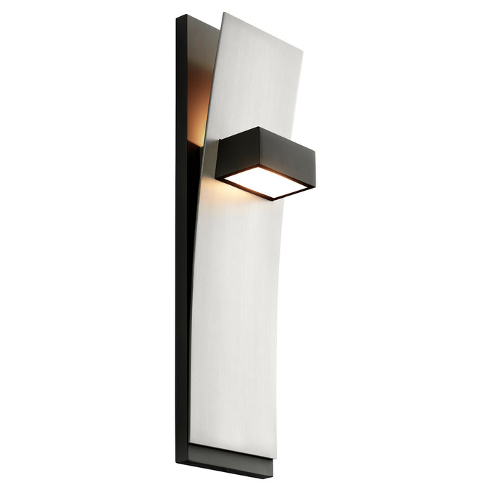 Quorum - 3-400-1524 - LED Wall Sconce - Dario - Black|Satin Nickel
