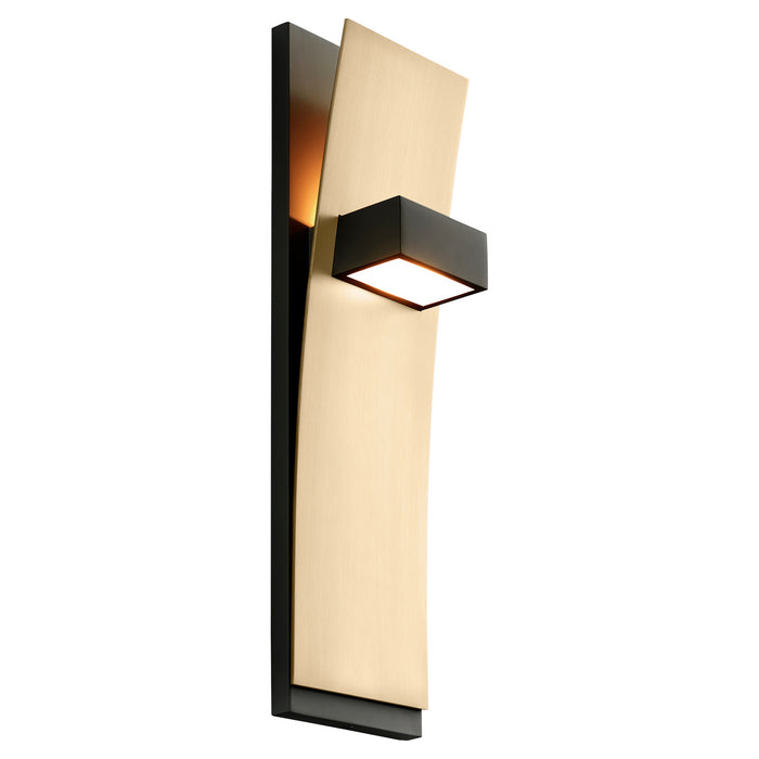 Quorum - 3-400-1540 - LED Wall Sconce - Dario - Black|Aged Brass