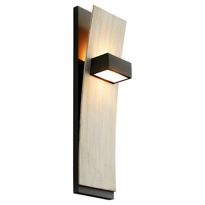 Quorum - 3-400-1541 - LED Wall Sconce - Dario - Black|Weathered Oak