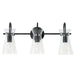 Capital Lighting - 142431MB - Three Light Vanity - Mila - Matte Black