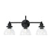 Capital Lighting - 8303MB-461 - Three Light Vanity - Baxter - Matte Black