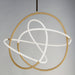 ET2 - E25096-01BKGLD - LED Pendant - Mobius - Black / Gold