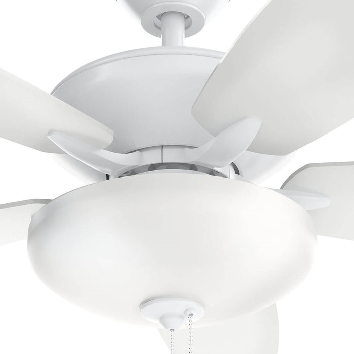 Kichler - 330161MWH - 52"Ceiling Fan - Renew Select - Matte White