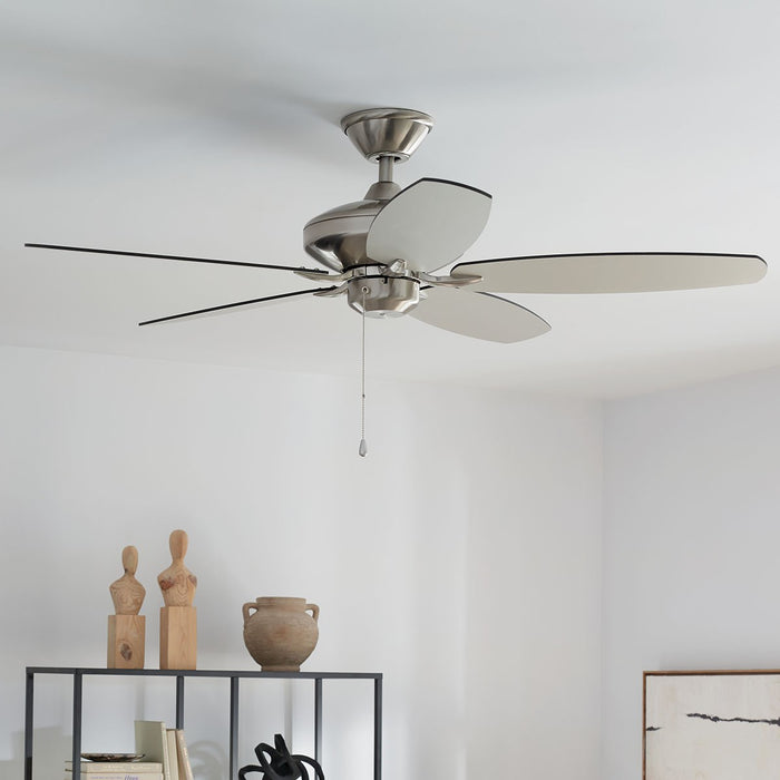 Kichler - 330164BSS - 52"Ceiling Fan - Renew Es - Brushed Stainless Steel