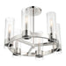 Minka-Lavery - 3895-77 - Six Light Chandelier - Vernon Place - Chrome