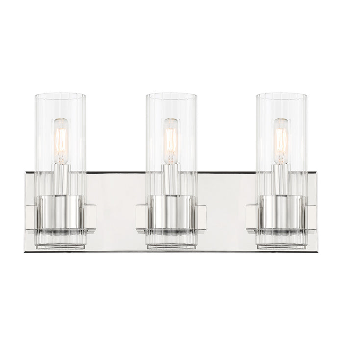 Minka-Lavery - 5893-77 - Three Light Bath - Vernon Place - Chrome
